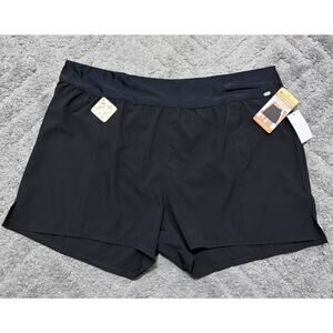 ZeroXposur Action UPF 30+ Swim Shorts, Size: 3X 22W Liquorice Color Black New